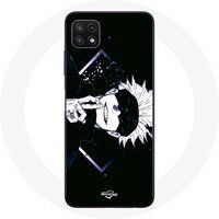 Maniacase Hoesje voor Samsung Galaxy A22 5G Satoru Gojo Jujutsu Kaisen kunst Anime Manga