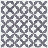 d-c-fix set van 6 tegelstickers voor wanden 15 x 15 cm Amira grijs