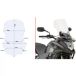 PARABREZZA GIVI PARABREZZA CUPOLINO TRASPARENTE 49CM HONDA CB500X '13/'14 D1121ST