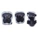 K2 Skate Junior Pad Set, Grijs_Zwart