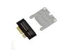 KALEA-INFORMATIQUE mSATA-adapter om de originele SSD in een Mac Pro of Retina 2012 te vervangen door een mSATA SSD. met Full Size Half Size Adapter