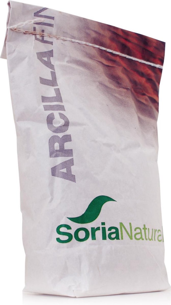 Soria Natural Arcilla Fina 1kg Roja