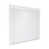 time4blinds - Jaloezieën voor Binnen - Aluminium Jaloezieën - 1800x2000mm, Bediening Rechts - met Lamellen van 50mm - Montage aan Wand of Plafond, met Boren - voor Thuis & Kantoor - Wit Hoogglans