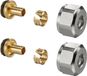 OVENTROP raccords à compression Ofix K pour G 3/4 AG selon DIN EN 16313, étanchéité métal plus joint torique pour tubes en plastique, 2 voies, 17 x 2,0 mm, 1016876
