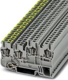 Phoenix Contact 3209044 klemmenblok 4 Grijs - STIO 2,5/3-PE/B/L