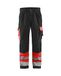 Blaklader Werkbroek High Vis 1584-1860 - High Vis Rood/Zwart - C50