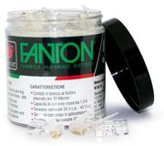 FANTON Kit 50 stekker RJ45 UTP Cat.5e+10