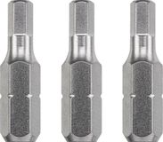 KWB 3 Bits 25mm Hex 6,0mm Kaart
