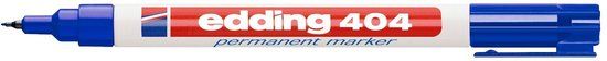 Edding 404 Viltstift - Rond - 0.75mm - Blauw - 10 stuks