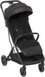 Giordani G-Touch Lichte kinderwagen, 6,9 kg, one-touch-automatisch, van 0 maanden tot 22 kg, gevoerde zitting, wielen met vering en details van kunstleer, compact en ruimtebesparend, zwart