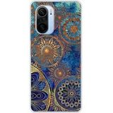 Xiaomi Mi 11 Pro Siliconen hoesje Mandala Blue