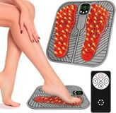 Unyqoos® Appareil de massage des pieds électrique – tapis de massage pliable