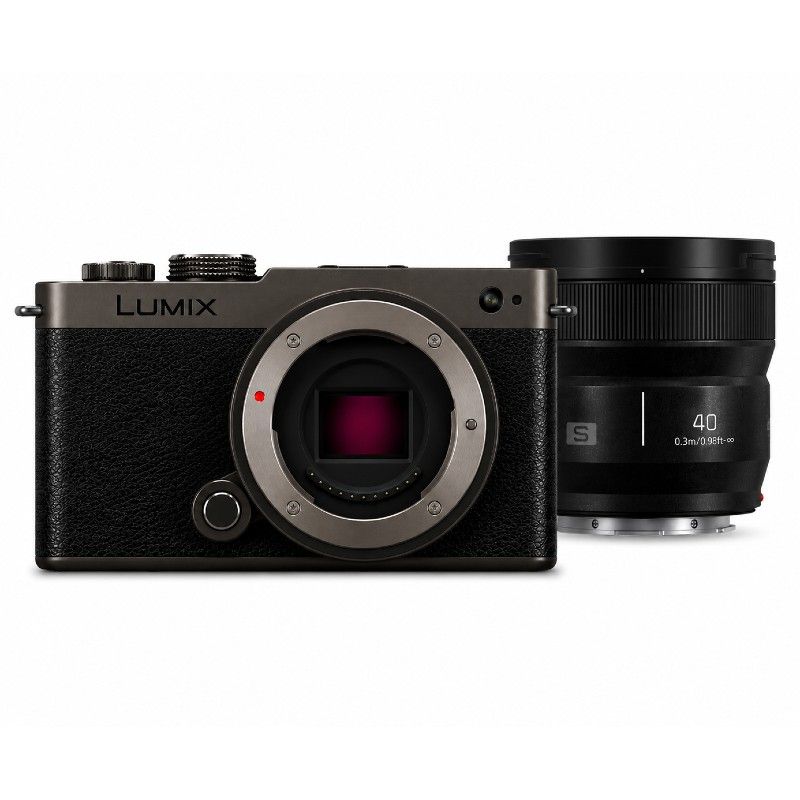 Panasonic Lumix S9 Body Titanium Black + Lumix S 40mm f/2.0 - Zwart