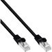 Câble réseau SF/UTP Cat5e en ligne 1m - Noir