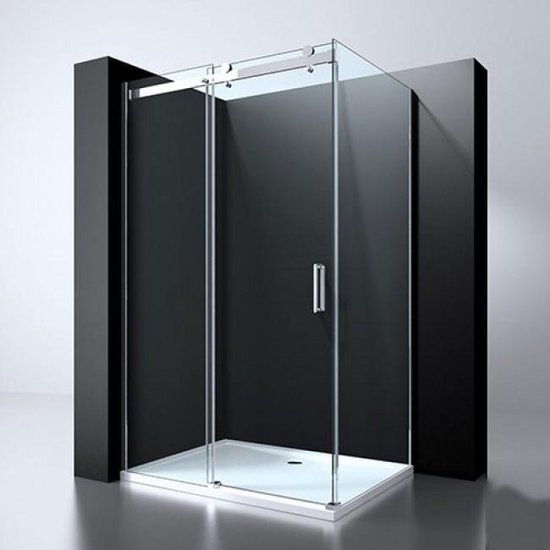 Best Design Erico Douchecabine 90x120cm - Anti-Kalk - Schuifdeur - Veiligheidsglas