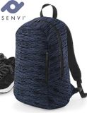 Senvi Design Backpack - Rugzak Kleur Blauw-Zwart (ruimte voor de Laptop)