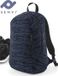 Senvi Design Backpack - Rugzak Kleur Blauw-Zwart (ruimte voor de Laptop)