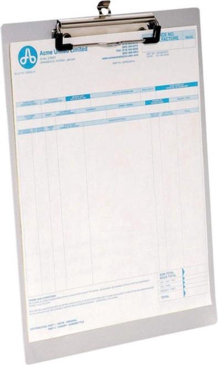 Westcott Klembord - A4 - Aluminium