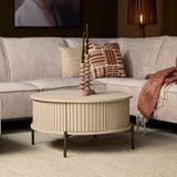 Merkloos Starfurn Salontafel Madison Beige 80x80x40 cm