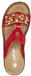 Rieker Sandales à bout ouvert Rouge Taille 40