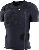 EVOC PROTECTOR JACKET PRO protectorjack (LITESHIELD FLEX borst-, schouder- en rugbescherming, 3D-ventilatie, duurzame productie van gerecycled MIPAN-nylon, maat: L), Zwart