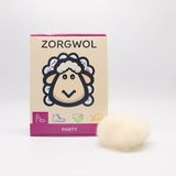 Zorgwol Party - Voetwol - Antidruk wol - Voorkomt blaren - Wit - 50 gram