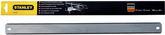Stanley Reserveblad Verstekzaag 1-20-809 - Hout - Handzaag - 3253561208096