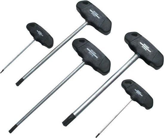 Brüder Mannesmann MANNESMANN Schroevendraaier - T-handgreep - Softgrip - T10