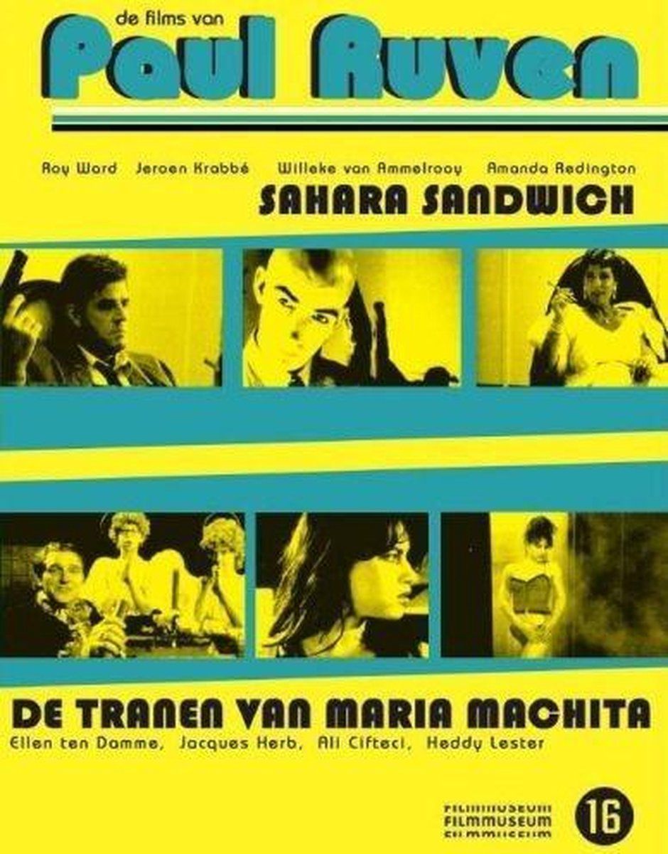 Arts Entertainment Films Van Paul Ruven - Sahara Sandwich / Tranen Van Maria Machita - DVD