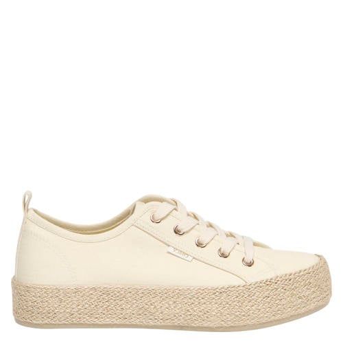 ONLY Onlida-1 Lace Up Espadrille Sneaker Noos sneakers ecru