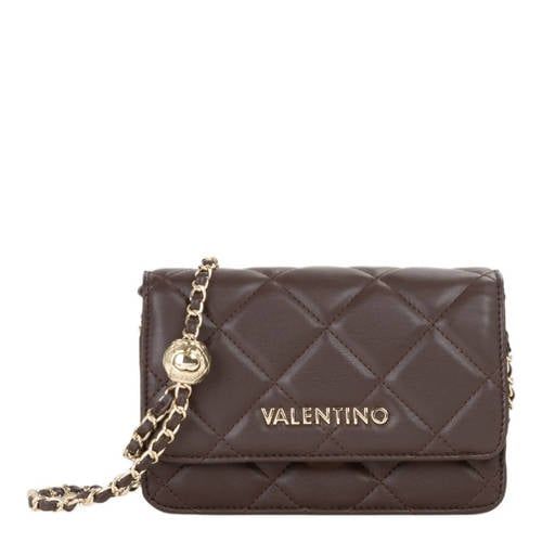 Valentino Bags crossbody tas Ocarina donkerbruin