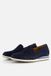 Gabor Instappers blauw Nubuck - Maat 9