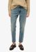 Superdry Slimfit jeans met middelhoge taille Dames Jeans W28 X L32 Logan Vintage Dark Blue