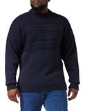 Nauticalia Ronde Hals Guernsey Navy L