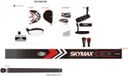 Skymax S1 Set de golf - Acier - SW / i5 - Hybride - Bois de parcours - Driver - Putter