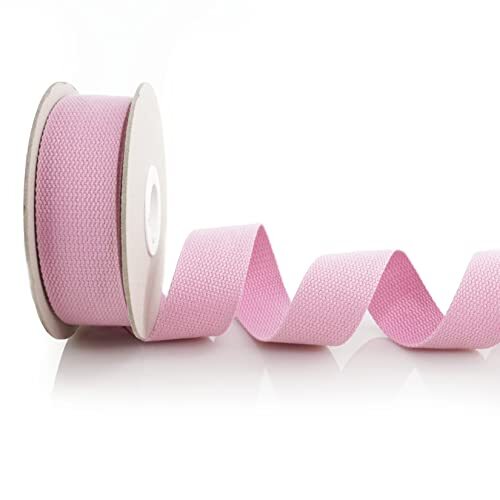 Trimz Katoen Heavy Duty Singelband, Roze, 5m x 30mm