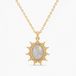 Deja Jewels - Dames ketting met hanger - Goudkleurig edelstaal