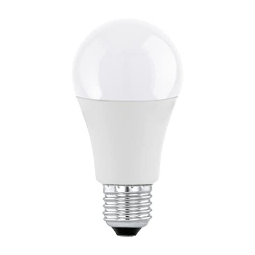 EGLO Ledlamp E27, 9 watt (komt overeen met 60 watt gloeilamp), 806 lumen, warmwit 3000 Kelvin, A60, Ø 6 cm