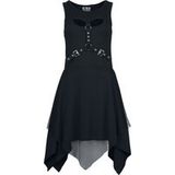 Poizen Industries Helmi Dress - Gothic Mini-jurk - Zwart - XS-4XL