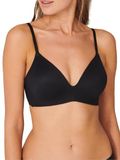 SCHIESSER Invisible Soft dames BH - voorgevormd zonder beugel - zwart