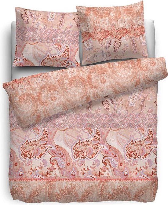 Heckett & Lane HnL Living Luna Dekbedovertrek Lits-jumeaux 260x200/220cm - Terra - Paisley Katoen