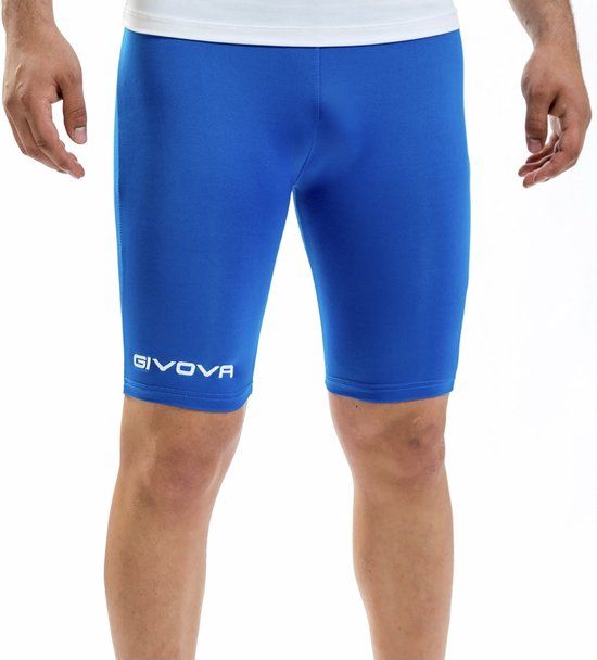 Givova Thermoshort - Royal Blauw - Maat L - Unisex