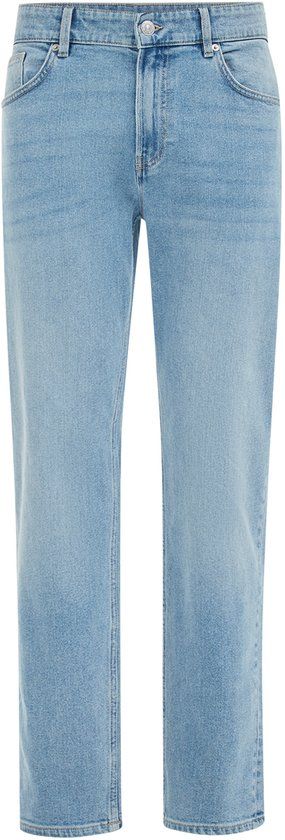 WE Fashion Heren slim fit jeans - Lichtblauw - 33/32
