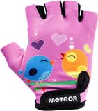 Meteor Kinderen Fietshandschoenen - Unisex, Nylon, Maat S, Lente/Zomer, Owl