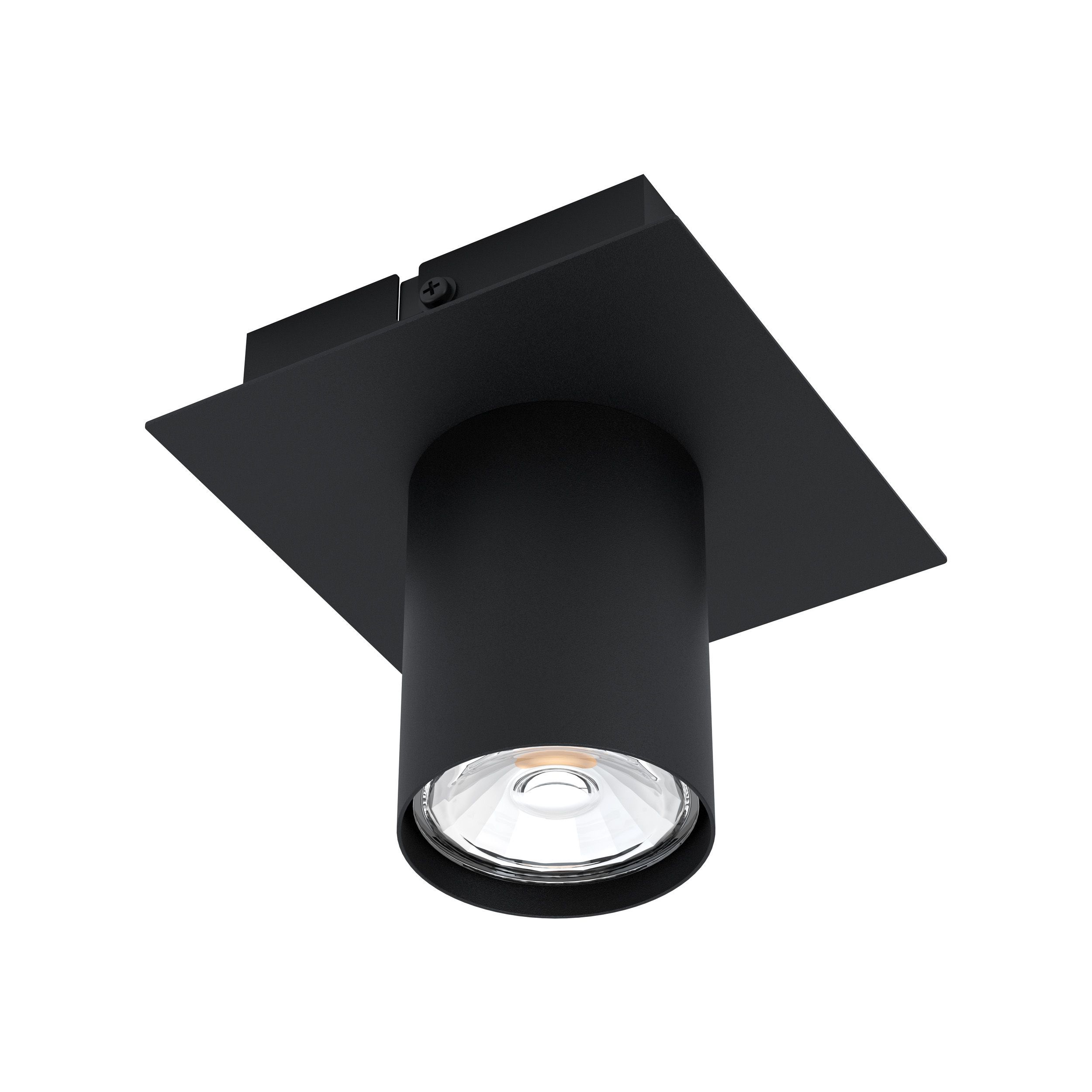 EGLO Valcasotto Plafondlamp - Zwart - GU10 - 11cm