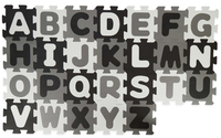 Bieco bieco Puzzelmat Letters Zwart Wit