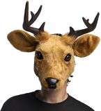 Boland Pluchen masker Hert Bruin - Volwassenen