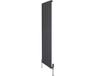 Monster Group BV radiateur design à 1 colonne - 1800x560 mm - gris anthracite - acier au carbone