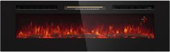 Klarstein decohaard met led-vlammen, elektrische haard met verwarming en haardvuur, 1800 W elektrische haard elektrisch met afstandsbediening, timer & regelbare thermostaat, zuinige elektrische haarden