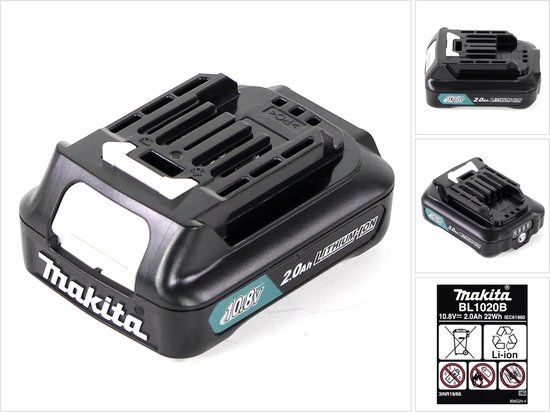 Makita BL1020B 10.8V Li-ion accu - 2.0Ah